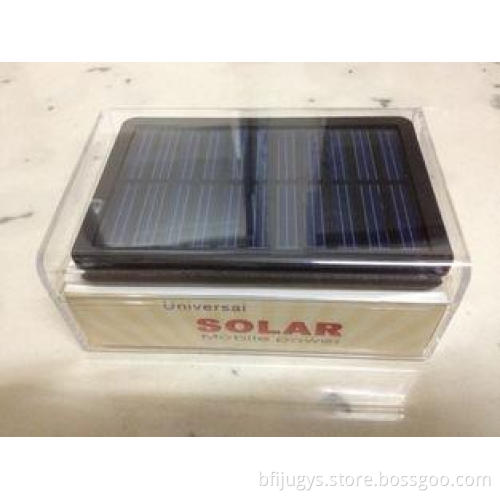 High efficiency Mini cell 1500mAh solar charger for iPhone